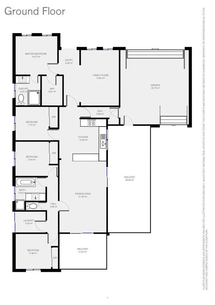 Floorplan of Homely house listing, 122 Drage Road, Wodonga VIC 3690