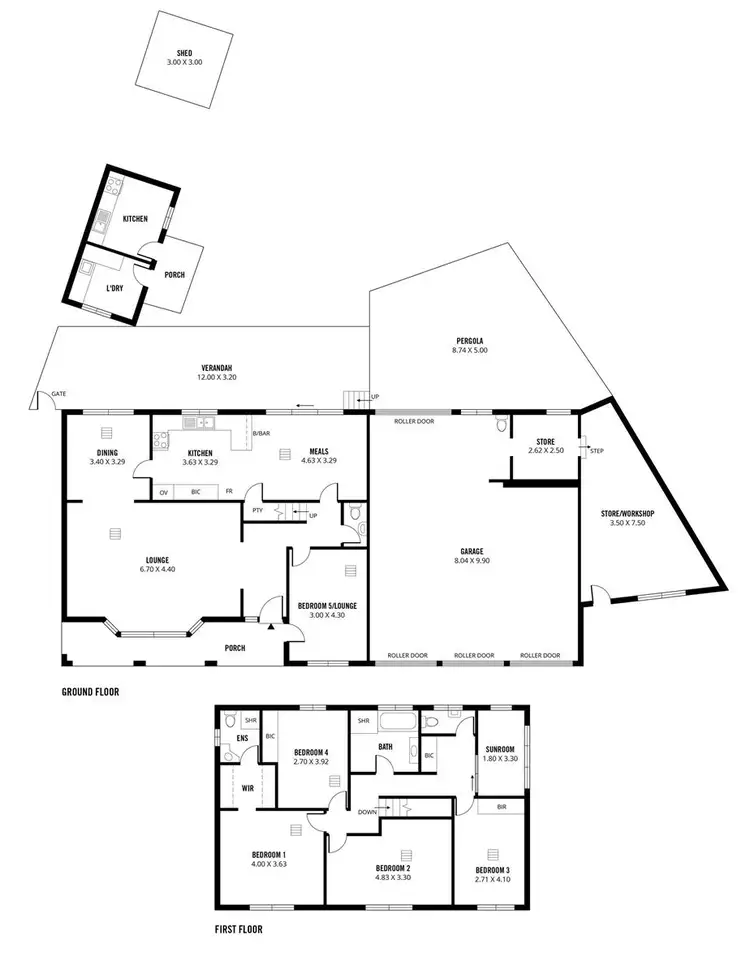 Floorplan of Homely house listing, 3 Packers Drive, Highbury SA 5089