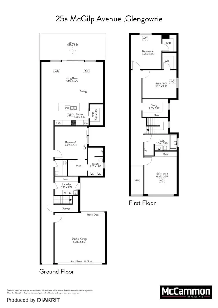 Floorplan of Homely house listing, 25a McGilp Avenue, Glengowrie SA 5044