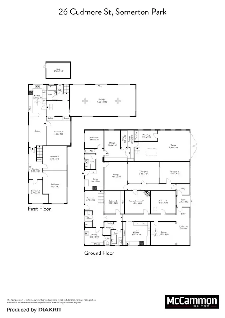 Floorplan of Homely house listing, 26 Cudmore Street, Somerton Park SA 5044