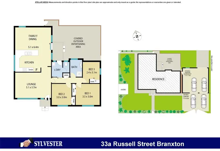Floorplan of Homely house listing, 33A Russell Street, Branxton NSW 2335