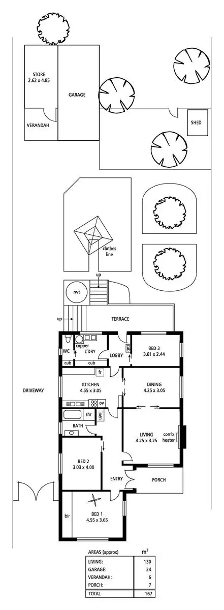 Floorplan of Homely house listing, 6 Miller Street, Prospect SA 5082