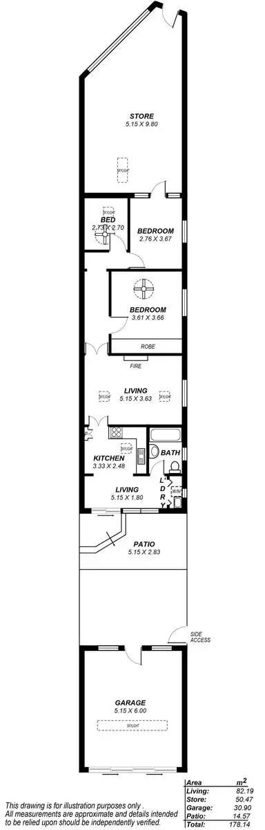 Floorplan of Homely house listing, 262A Glen Osmond Road, Fullarton SA 5063