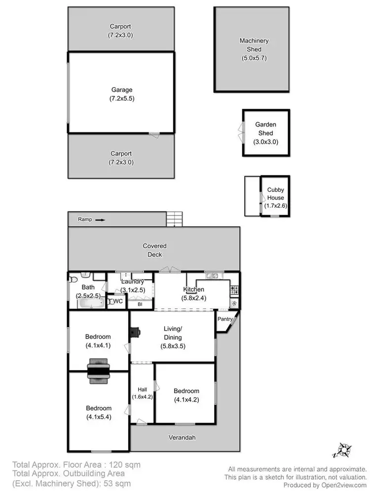 Floorplan of Homely house listing, 6815 Huon Highway, Dover TAS 7117