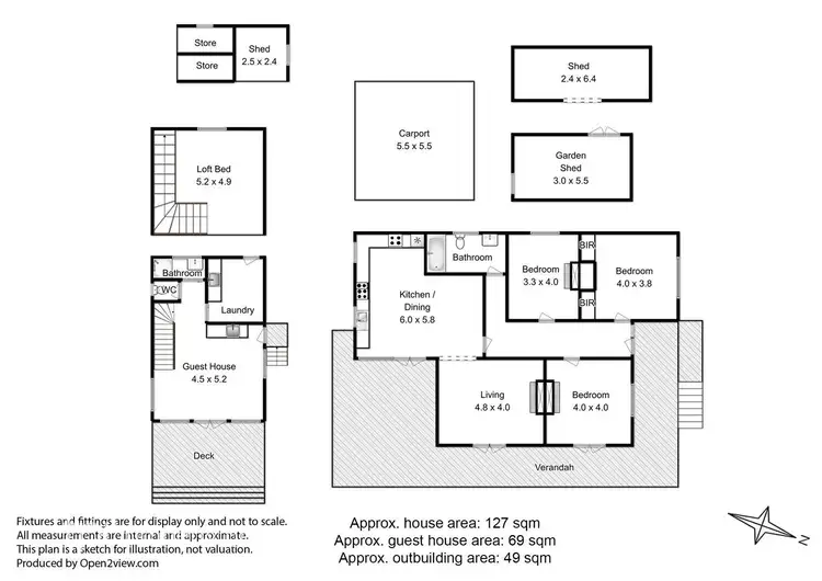 Floorplan of Homely house listing, 81 Benders Road, Huonville TAS 7109