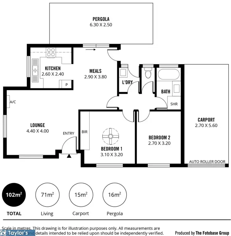 Floorplan of Homely house listing, 6/74-76 Royal Avenue, Pooraka SA 5095