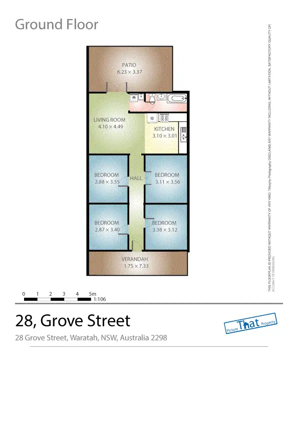 Floorplan of Homely house listing, 28 Grove Street, Waratah NSW 2298