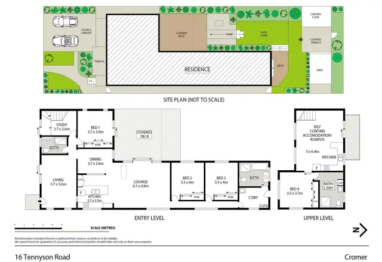 Floorplan of Homely house listing, 16 Tennyson Road, Cromer NSW 2099