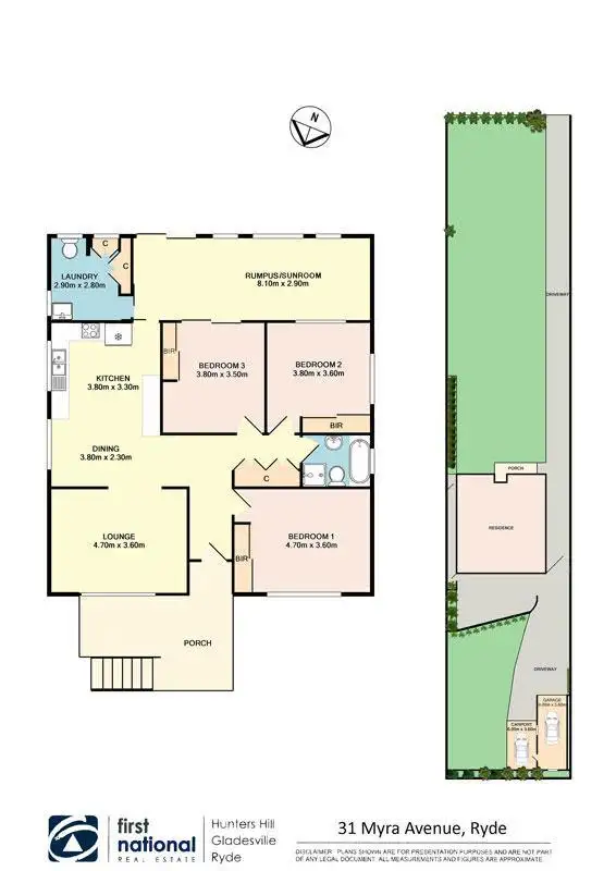 Floorplan of Homely house listing, 31 Myra Avenue, Ryde NSW 2112