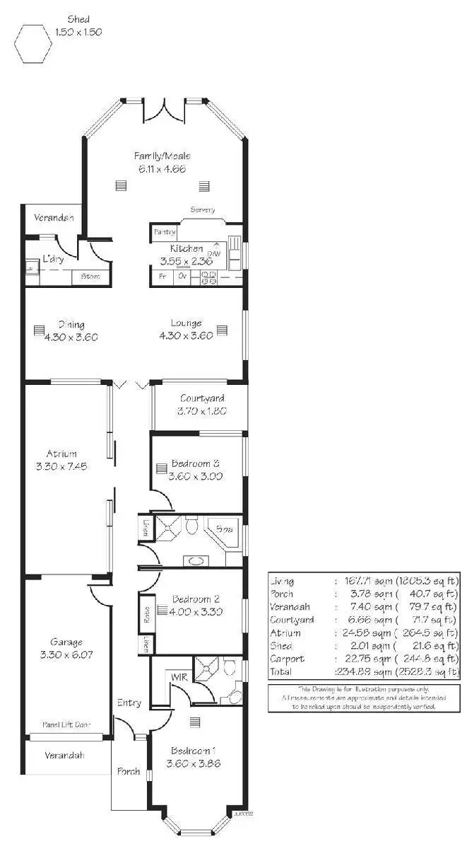 Floorplan of Homely house listing, 38 Inverness Avenue, St Georges SA 5064