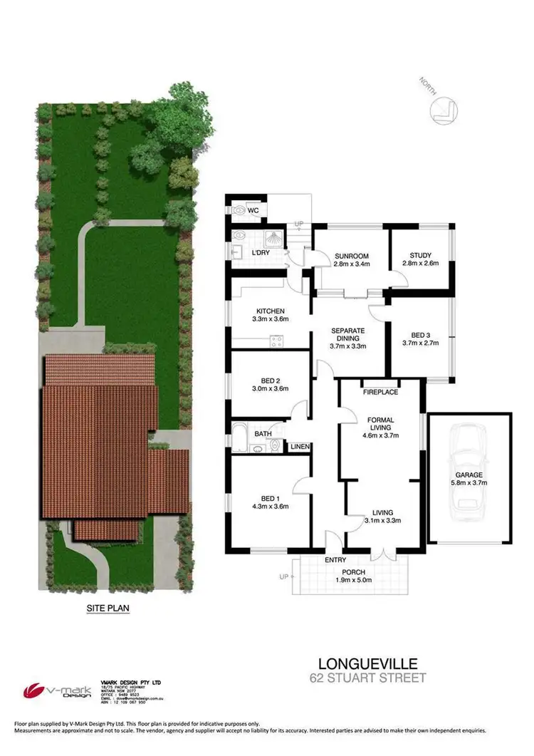 Floorplan of Homely house listing, 62 Stuart Street, Longueville NSW 2066