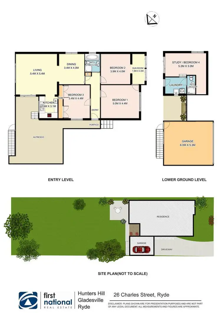 Floorplan of Homely house listing, 26 Charles Street, Ryde NSW 2112