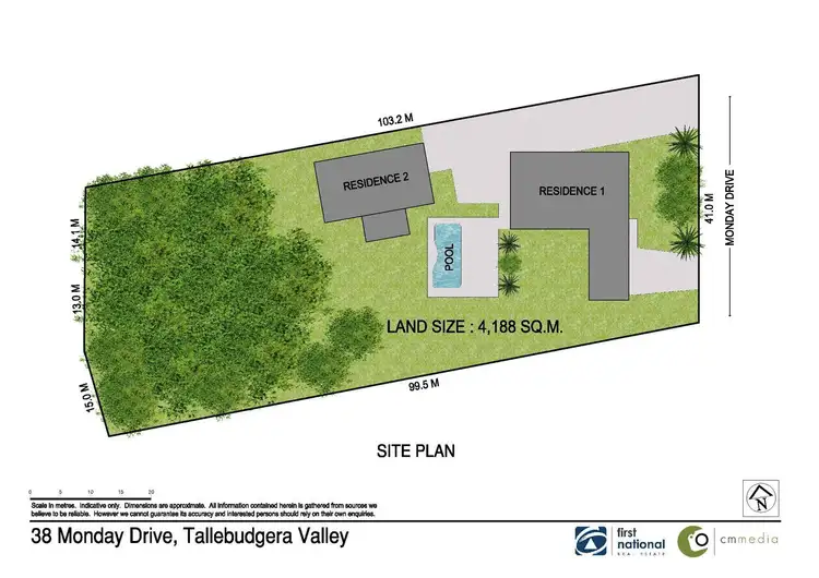 Floorplan of Homely house listing, 38 Monday Drive, Tallebudgera Valley QLD 4228