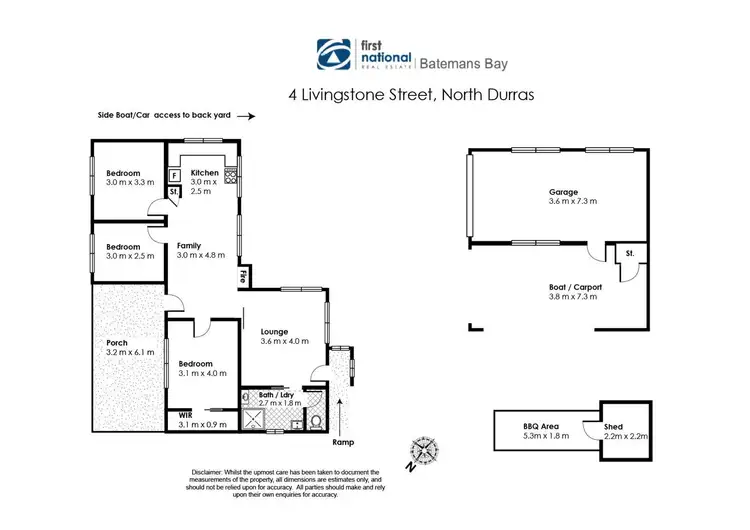 Floorplan of Homely house listing, 4 Livingstone Street, Durras North NSW 2536