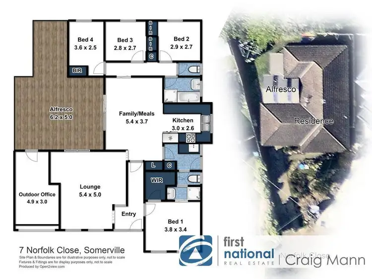 Floorplan of Homely house listing, 7 Norfolk Close, Somerville VIC 3912