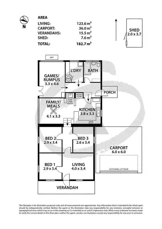Floorplan of Homely house listing, 85 Adelaide Road, Mount Barker SA 5251