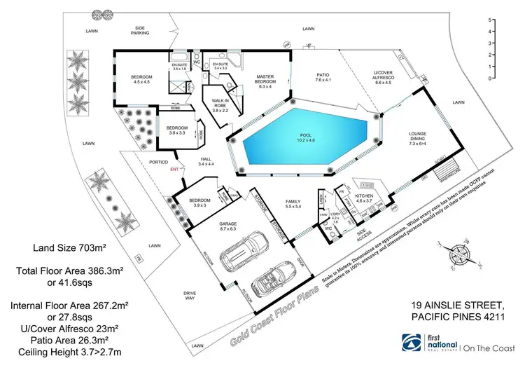 Floorplan of Homely house listing, 19 Ainslie Street, Pacific Pines QLD 4211