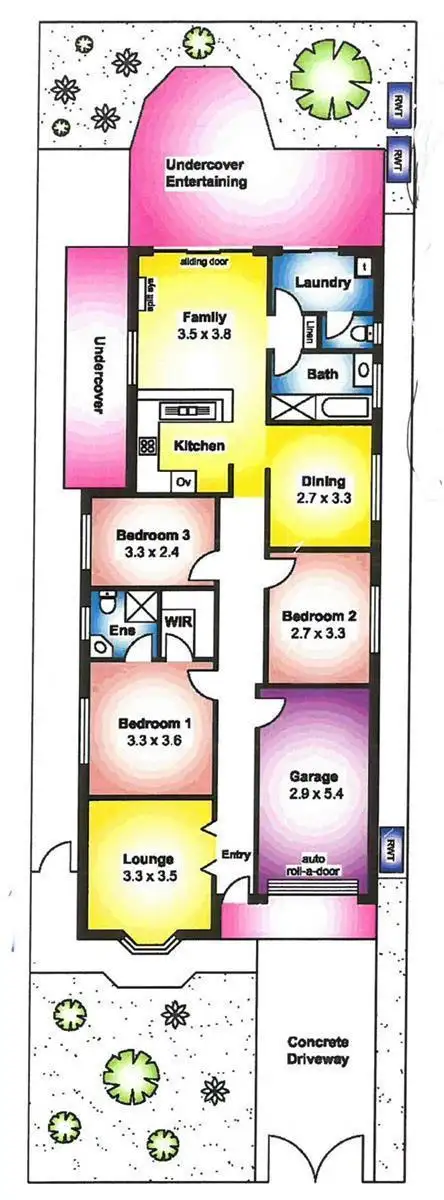 Floorplan of Homely house listing, 6 Salzmann Drive, Pooraka SA 5095