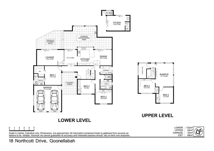 Floorplan of Homely house listing, 18 Northcott Drive, Goonellabah NSW 2480