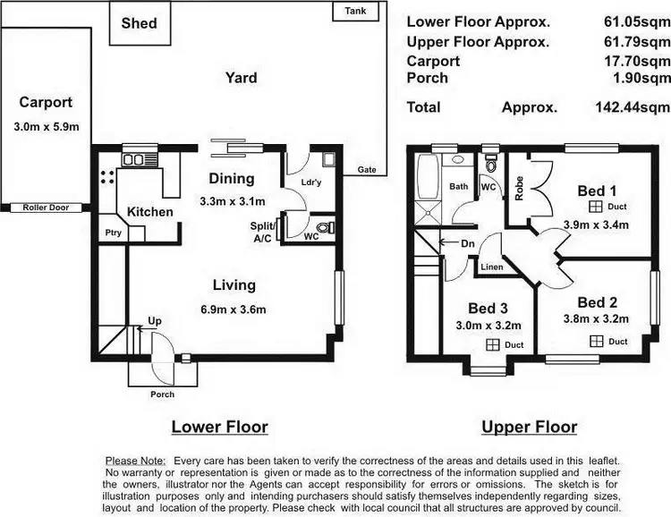 Floorplan of Homely townhouse listing, 8/8 Barry Road, Oaklands Park SA 5046