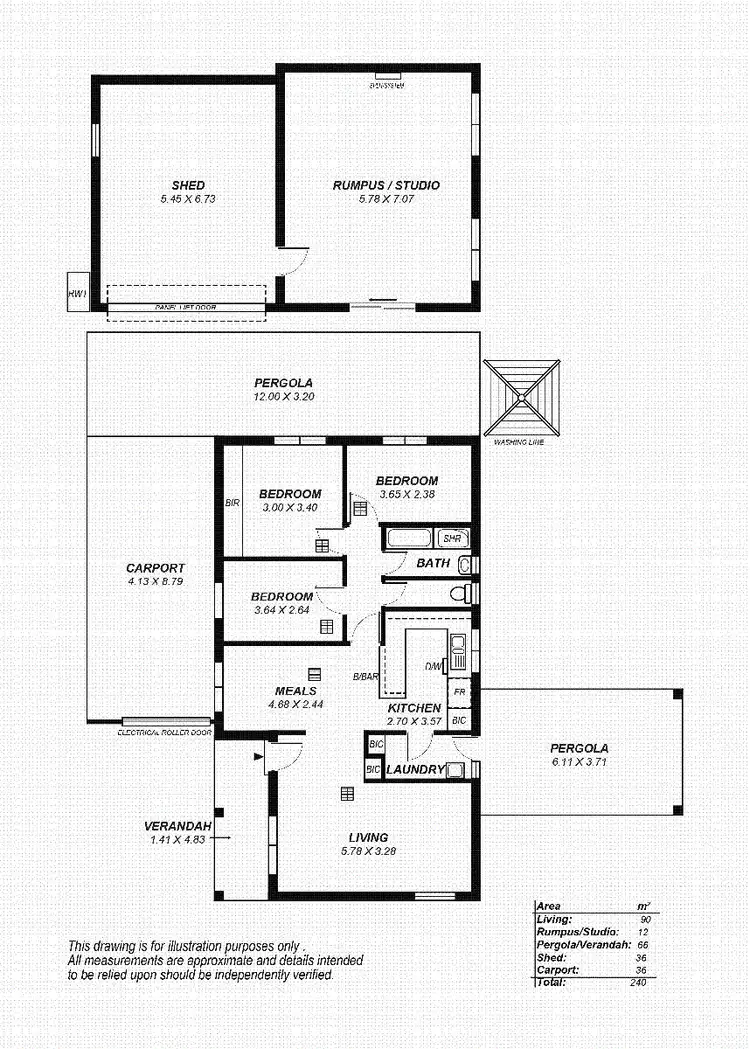 Floorplan of Homely house listing, 4 Lynch Court, Pooraka SA 5095