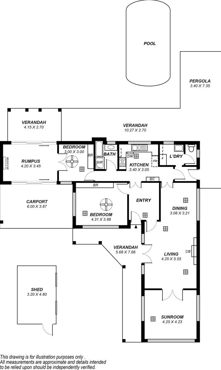 Floorplan of Homely house listing, 30 Springbank Road, Panorama SA 5041