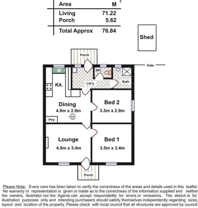 Floorplan of Homely house listing, 3 Pinner Road, Osborne SA 5017