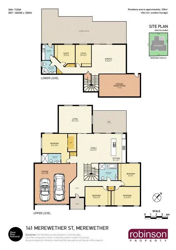 Floorplan of Homely house listing, 141 Merewether Street, Merewether NSW 2291
