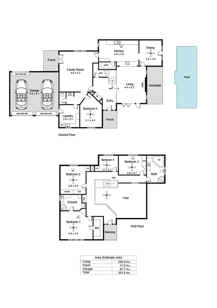 Floorplan of Homely house listing, 2 Sturt Close, Grange SA 5022
