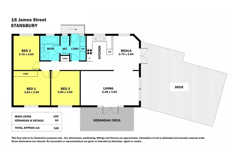 Floorplan of Homely house listing, 16 James Street, Stansbury SA 5582
