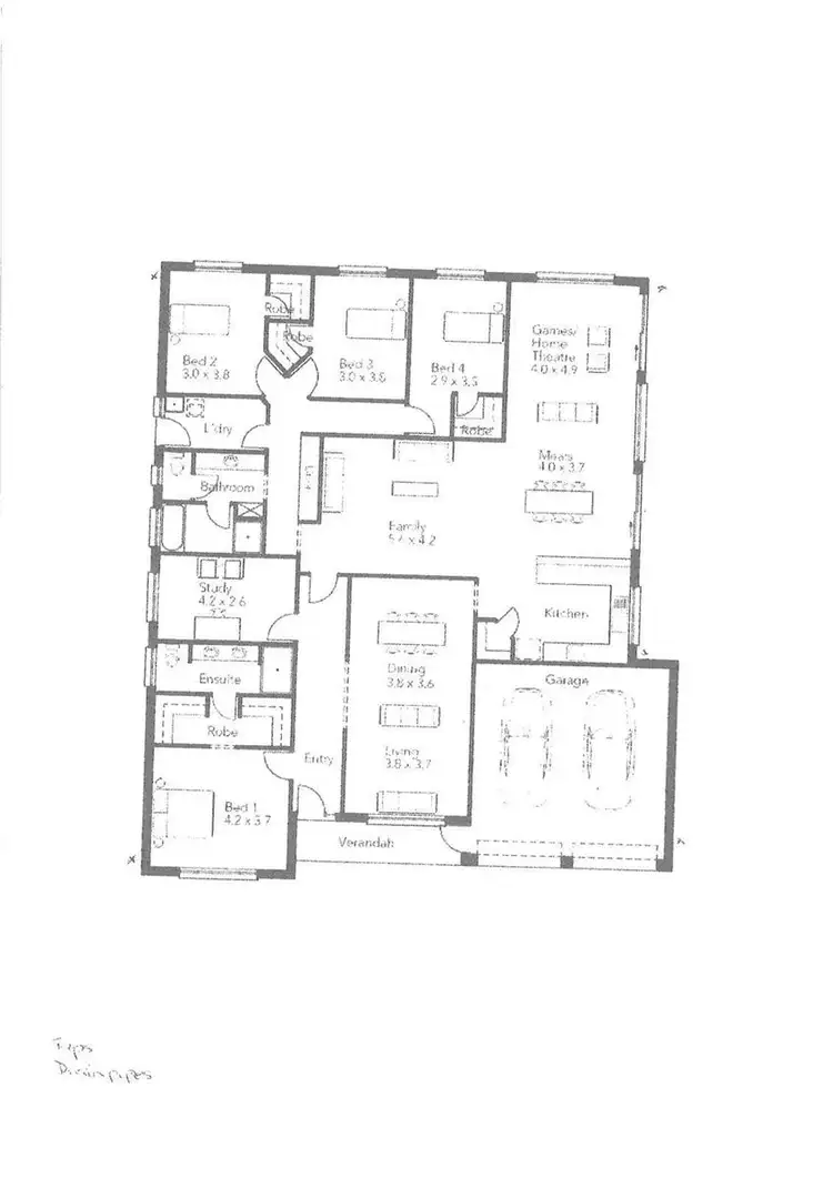 Floorplan of Homely rural property listing, 27 Ibis Drive, Mannum SA 5238