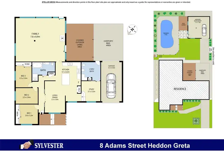 Floorplan of Homely house listing, 8 Adams Street, Heddon Greta NSW 2321