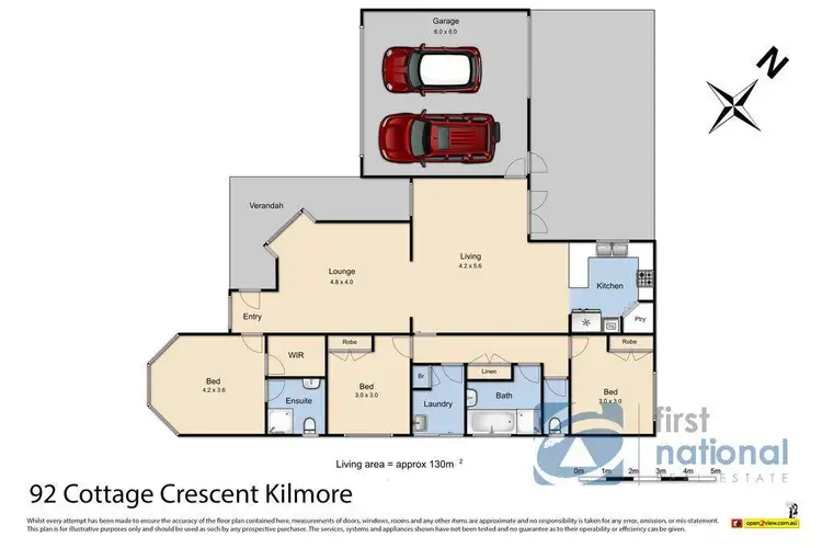 Floorplan of Homely house listing, 92 Cottage Crescent, Kilmore VIC 3764