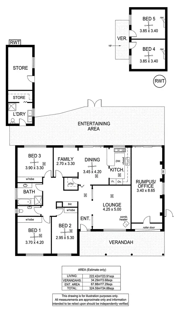 Floorplan of Homely house listing, 14 Irwin Street, Woodville West SA 5011