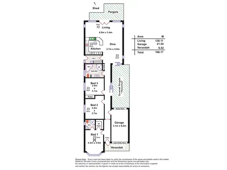 Floorplan of Homely house listing, 68A Harding Street, Somerton Park SA 5044