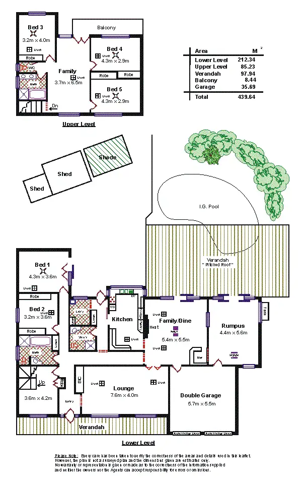 Floorplan of Homely house listing, 62 Spruce Avenue, Warradale SA 5046