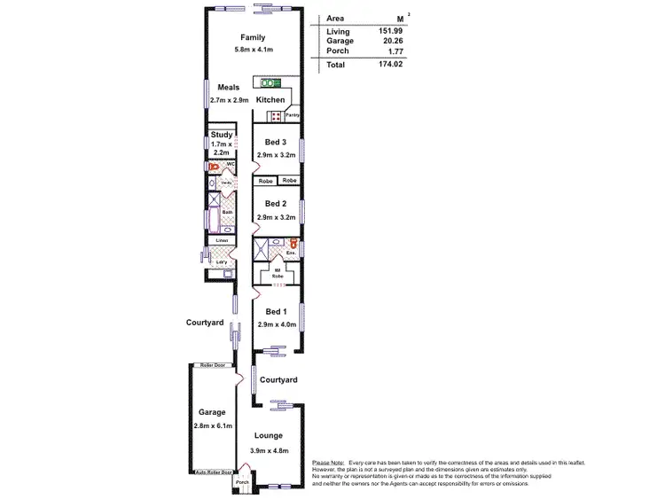 Floorplan of Homely house listing, 11 - 10 Byron Avenue, Clovelly Park SA 5042