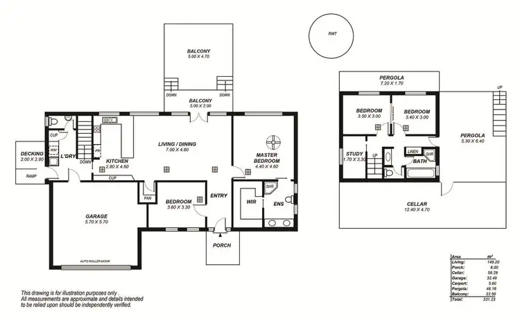 Floorplan of Homely house listing, 14 Riviera Court, Pasadena SA 5042