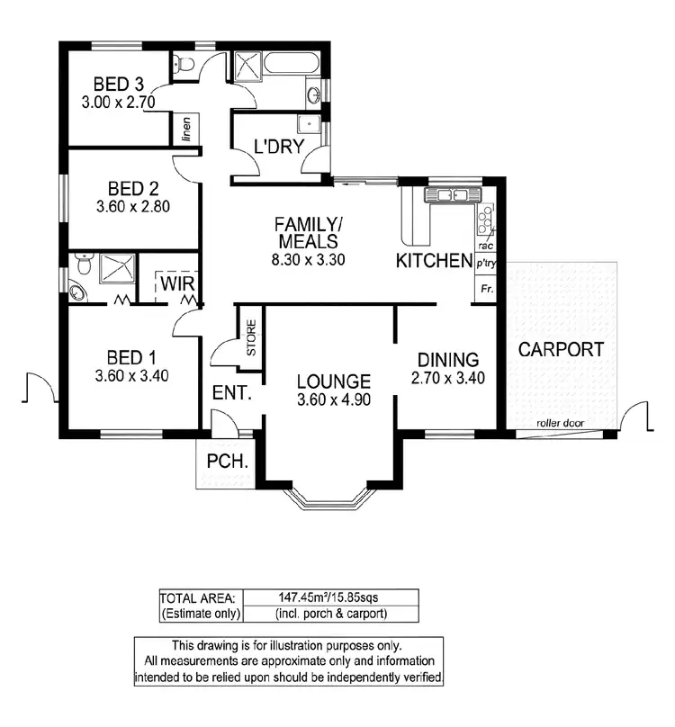 Floorplan of Homely house listing, 16 Panton Crescent, Somerton Park SA 5044