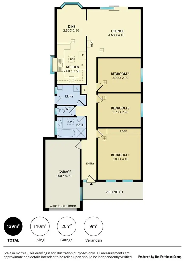 Floorplan of Homely house listing, 27 Roycroft Place, Golden Grove SA 5125