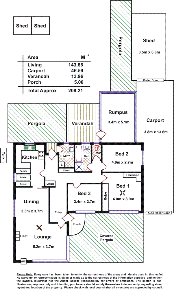 Floorplan of Homely house listing, 23 Moseley Road, Paradise SA 5075