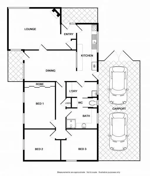 Floorplan of Homely house listing, 42 London Road, Wodonga VIC 3690