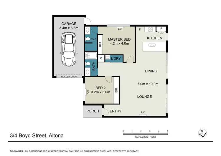 Floorplan of Homely unit listing, 3/4 Boyd Street, Altona VIC 3018
