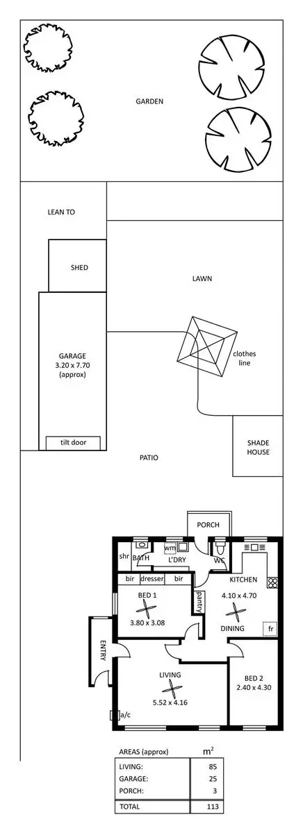 Floorplan of Homely house listing, 19 Browning Street, Clearview SA 5085