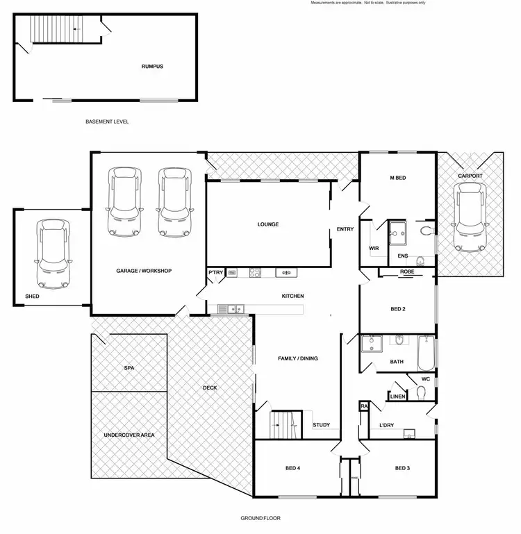 Floorplan of Homely house listing, 43B Avondale Drive, Wodonga VIC 3690