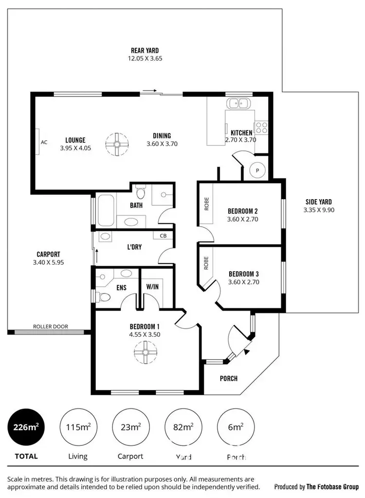 Floorplan of Homely house listing, 5 Pearl Road, Seaford Meadows SA 5169