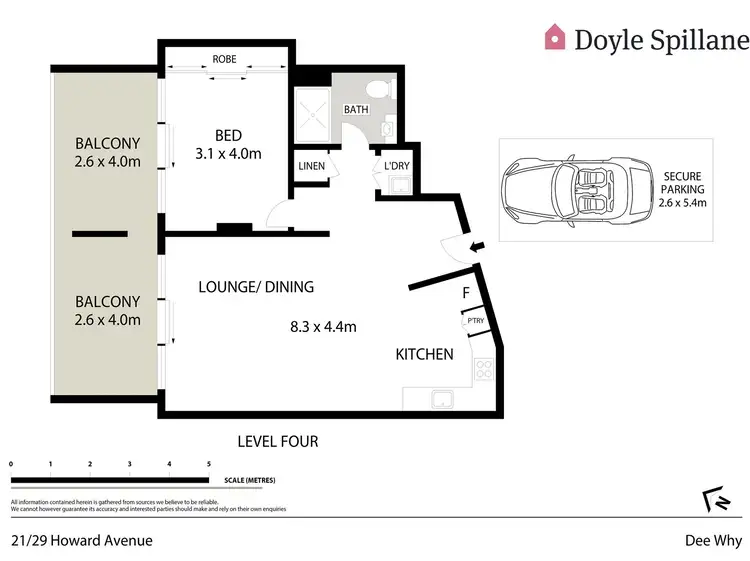 Floorplan of Homely unit listing, 21/29 Howard Avenue, Dee Why NSW 2099