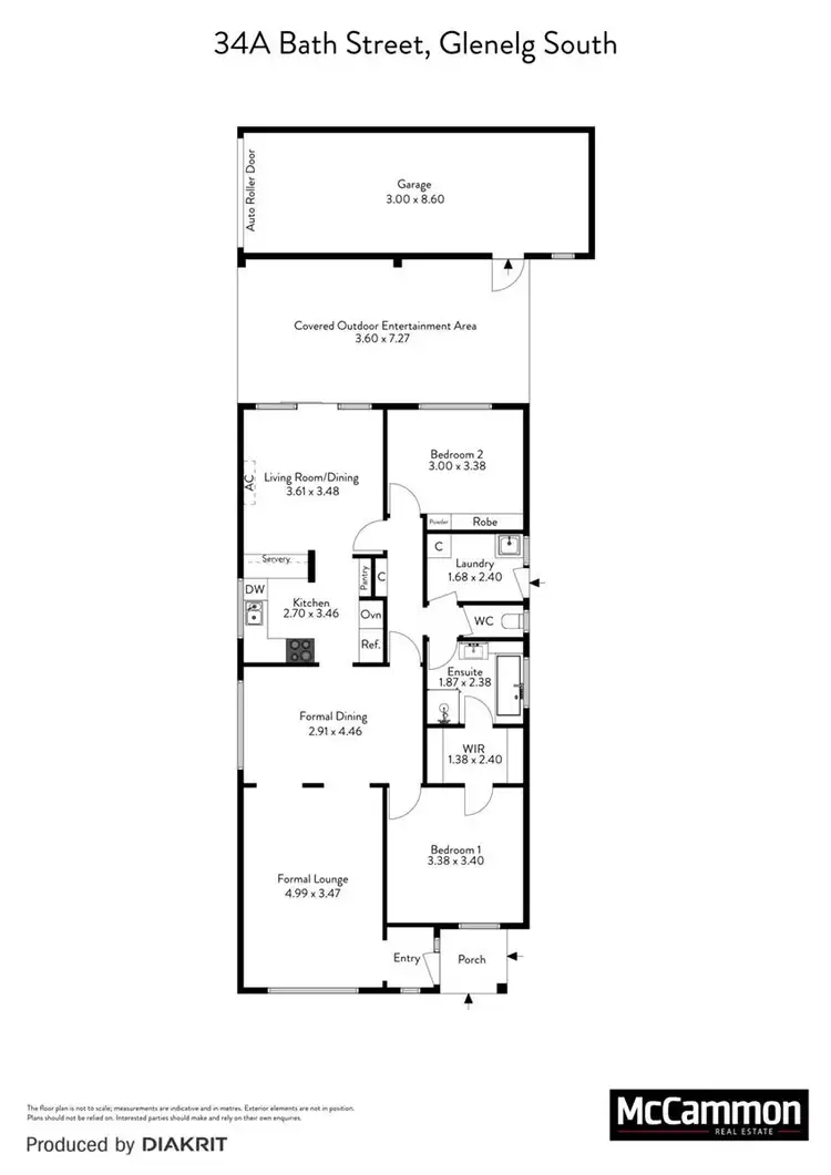 Floorplan of Homely house listing, 34a Bath Street, Glenelg South SA 5045