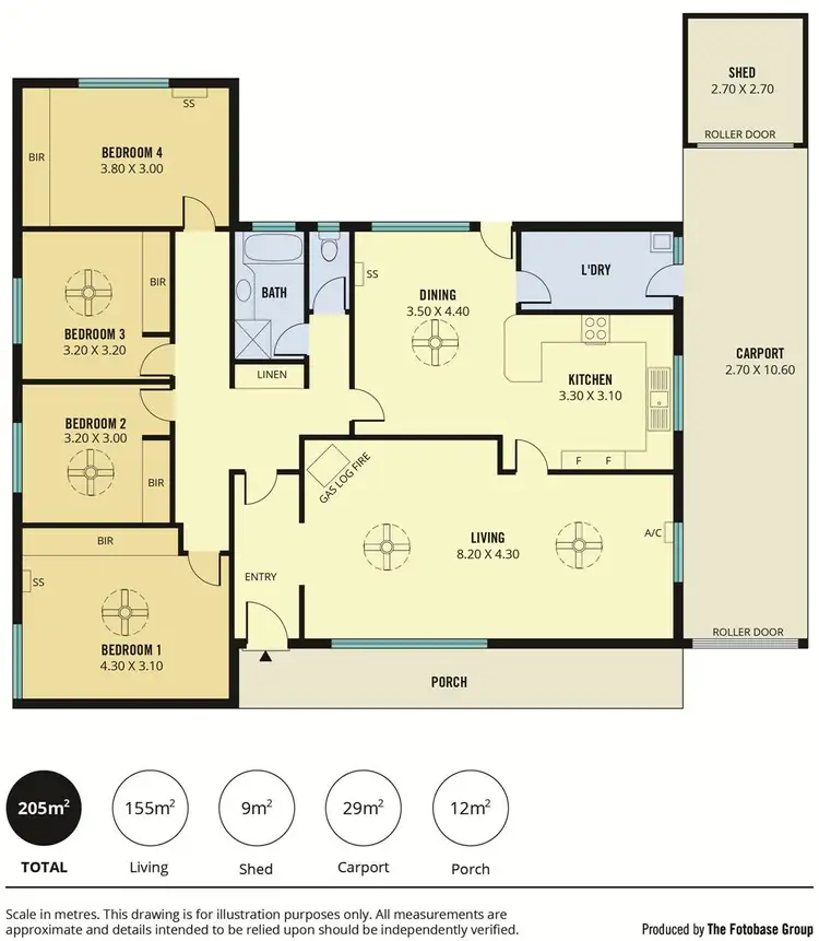 Floorplan of Homely house listing, 179 Kelly Road, Modbury North SA 5092