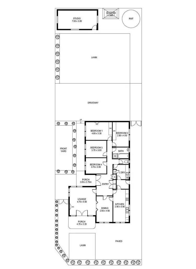 Floorplan of Homely house listing, 56 Price Avenue, Lower Mitcham SA 5062